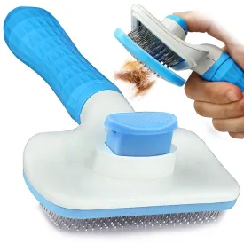 Self-Cleaning Pet Hair Groomer for Dogs and Cats