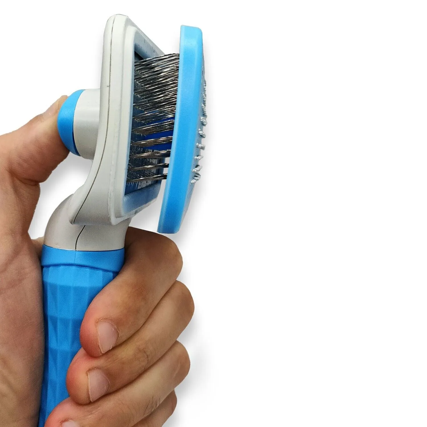 Self-Cleaning Pet Hair Groomer for Dogs and Cats