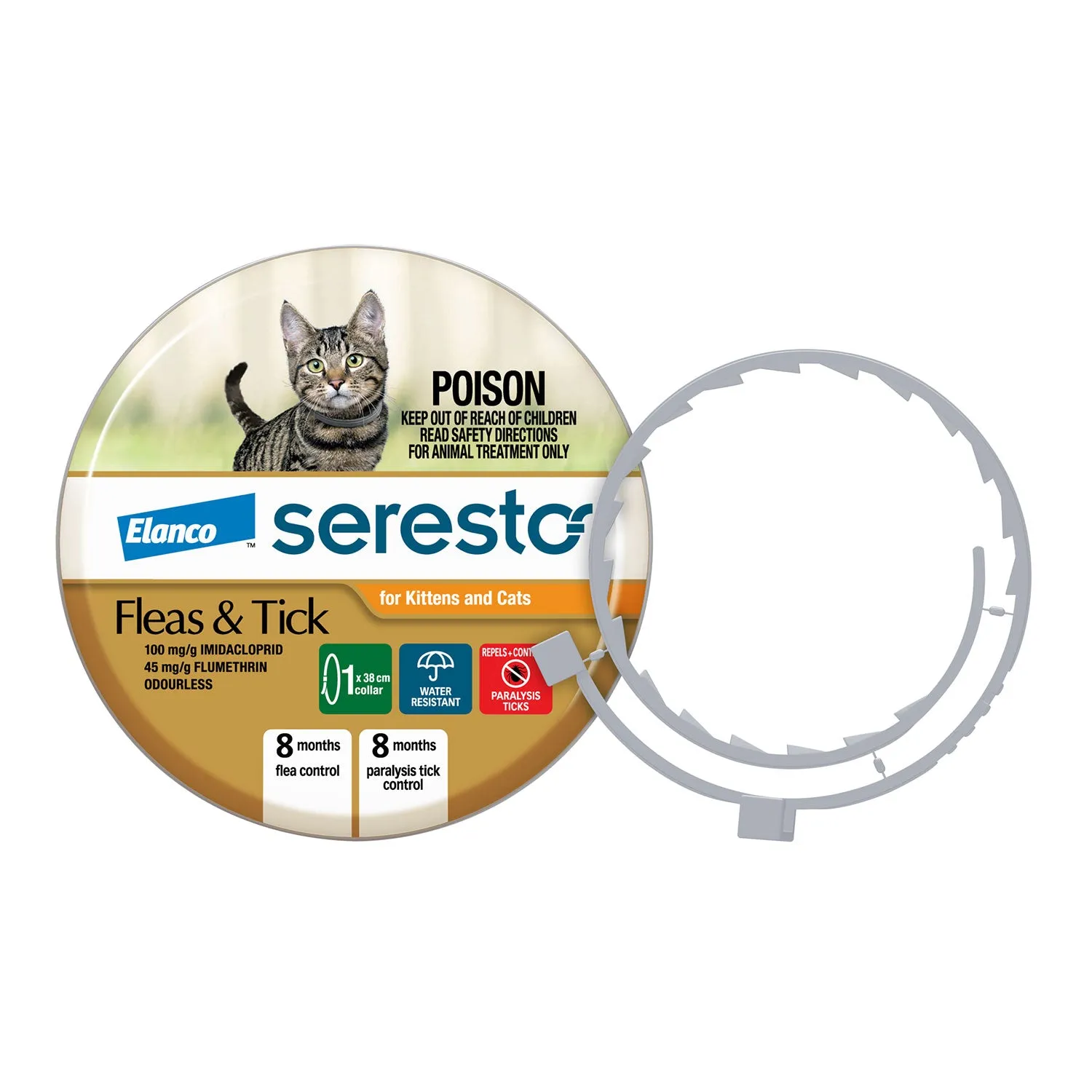 Seresto Flea & Tick Collar for Kittens and Cats