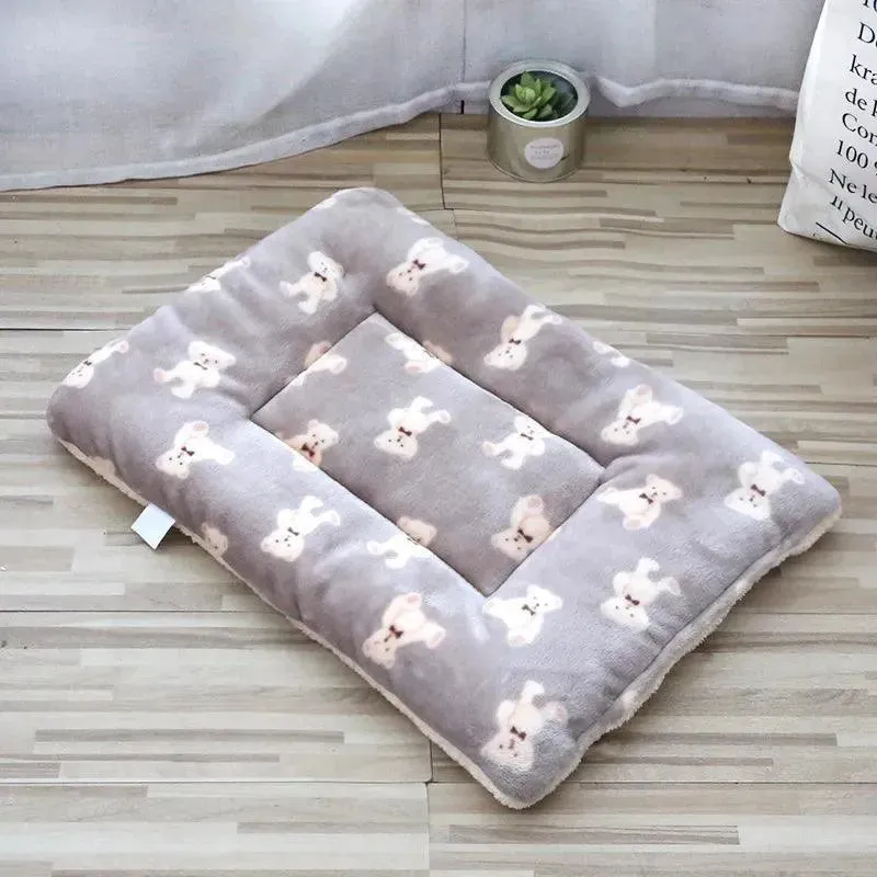 Short Plush Pet Sleeping Mats