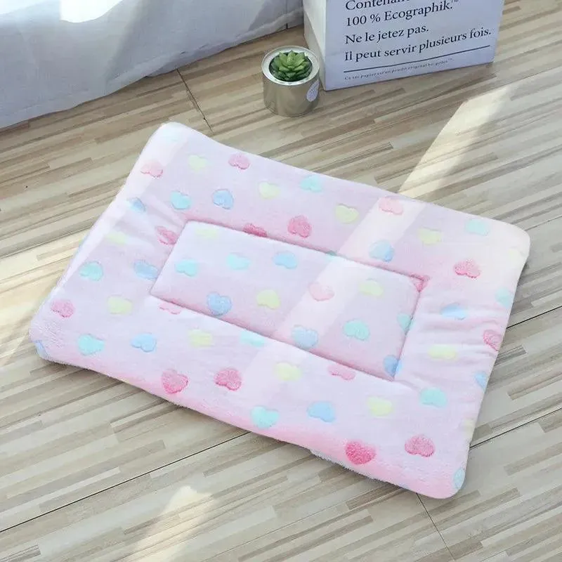 Short Plush Pet Sleeping Mats