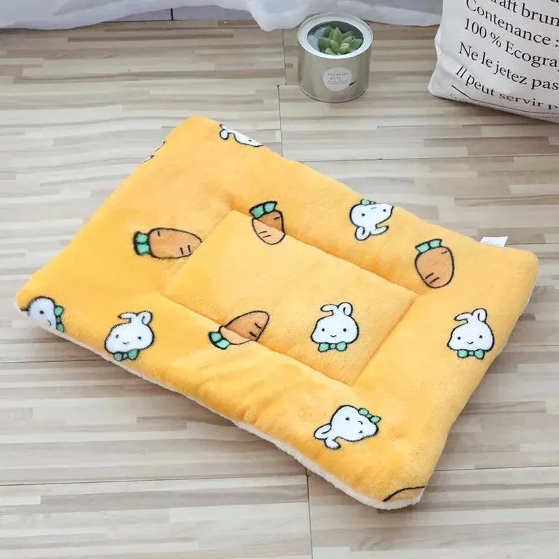 Short Plush Pet Sleeping Mats