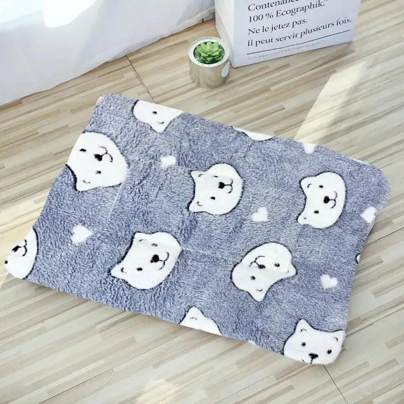 Short Plush Pet Sleeping Mats