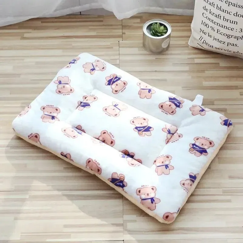 Short Plush Pet Sleeping Mats