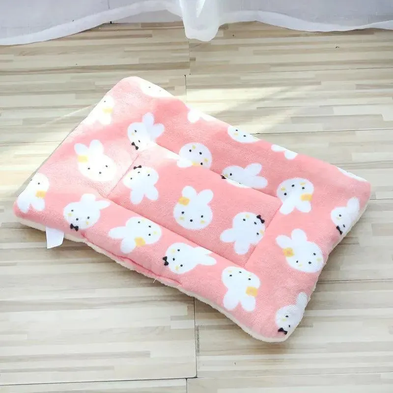 Short Plush Pet Sleeping Mats