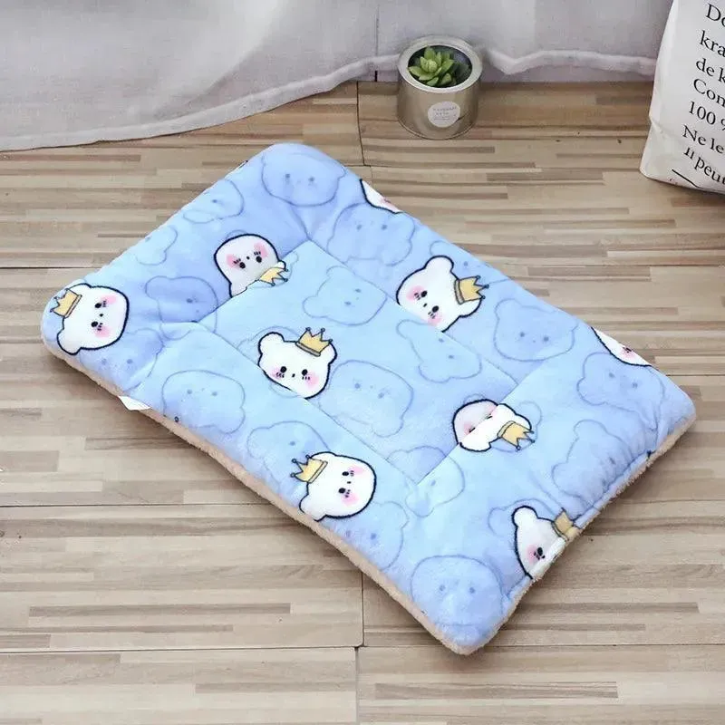 Short Plush Pet Sleeping Mats