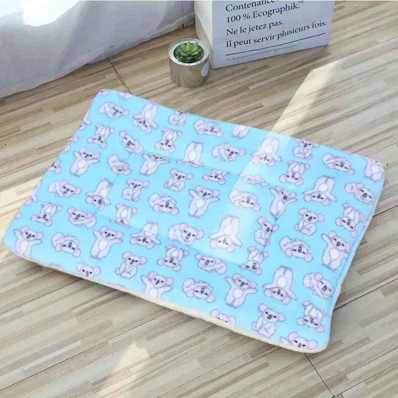 Short Plush Pet Sleeping Mats
