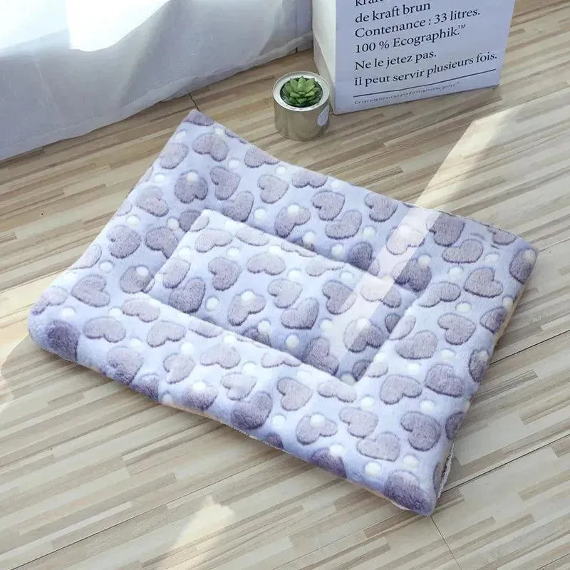 Short Plush Pet Sleeping Mats
