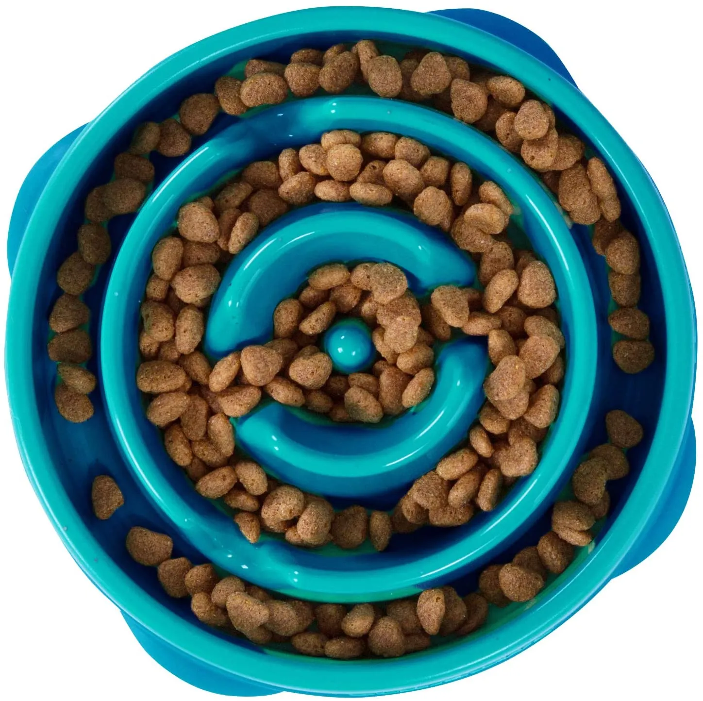 Slo Bowl Fun Feeder Large, Turquoise