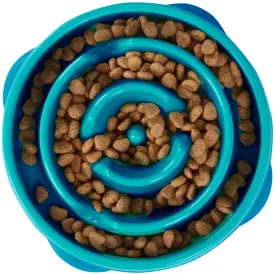 Slo Bowl Fun Feeder Large, Turquoise