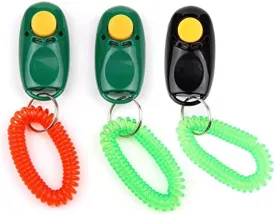 Super Quality I-Click Clicker Multi-Position Dog Training System- Newest Generation- Great Behavioral Tool For the Sound Sensitive Pet GL050