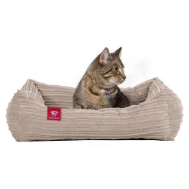 The Cat Bed - Memory Foam Cat Bed - Cord Mink