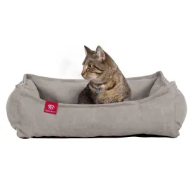The Cat Bed - Memory Foam Cat Bed - Stonewashed Denim Pewter