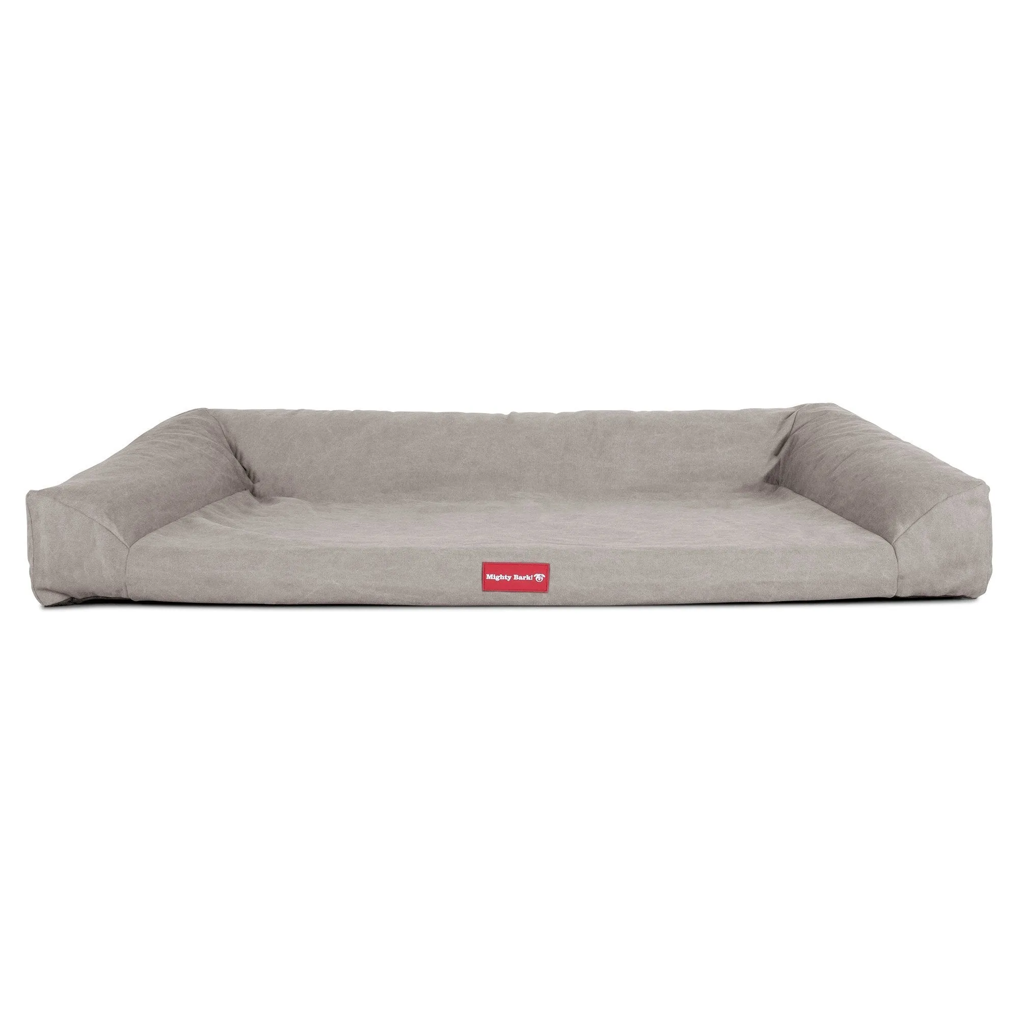 The Sofa - Orthopedic Memory Foam Sofa Dog Bed - Stonewashed Denim Pewter