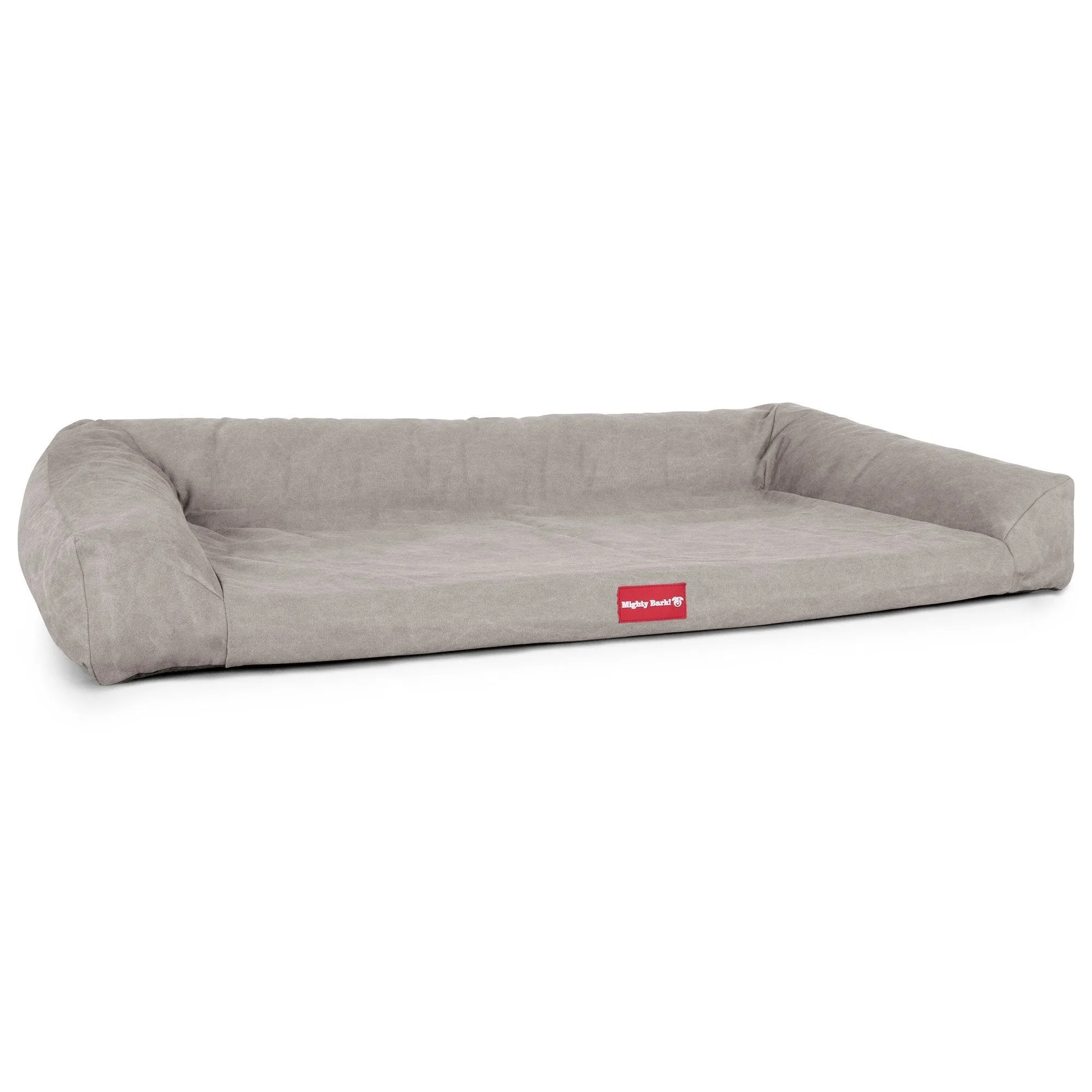 The Sofa - Orthopedic Memory Foam Sofa Dog Bed - Stonewashed Denim Pewter