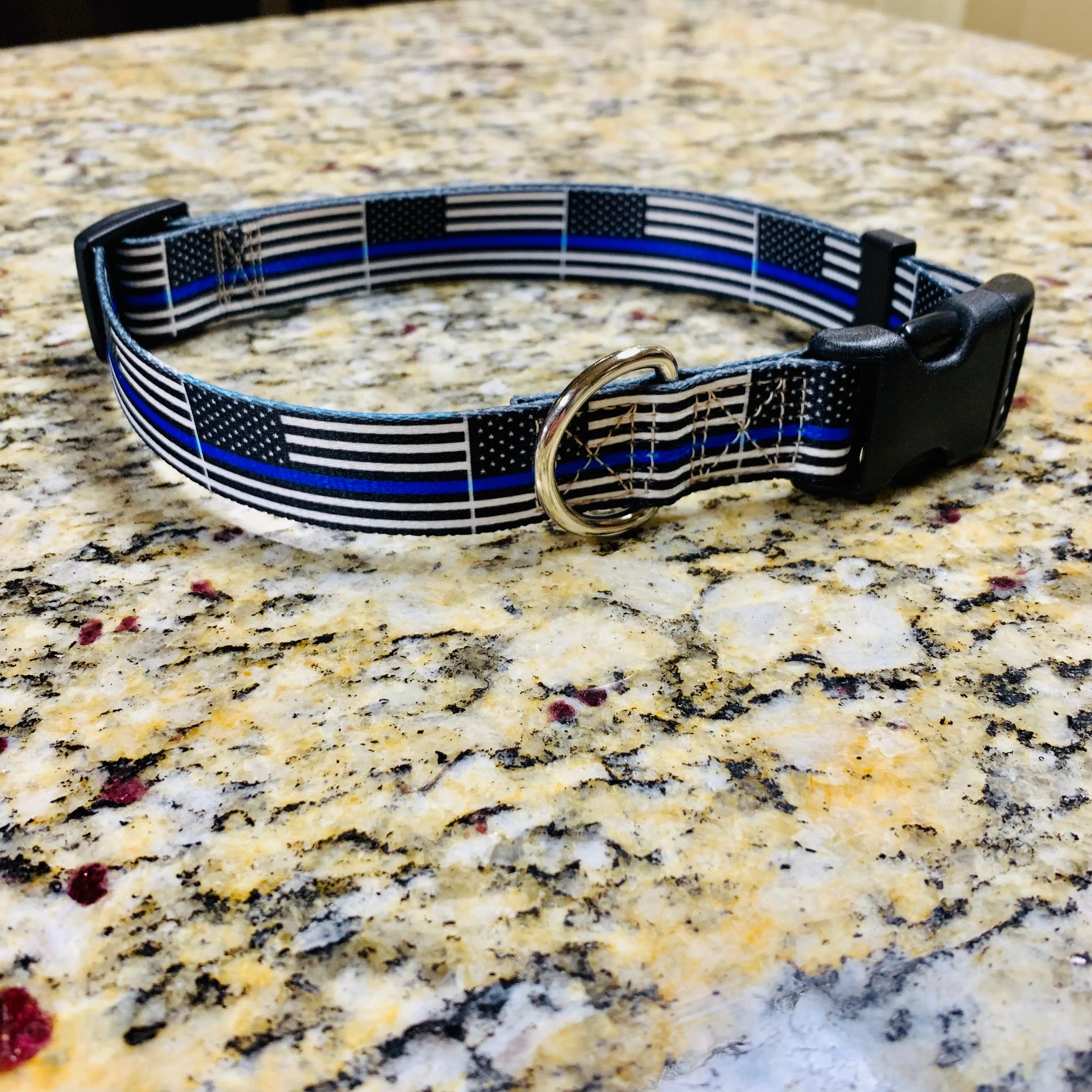 Thin Blue Line Collar or Leash