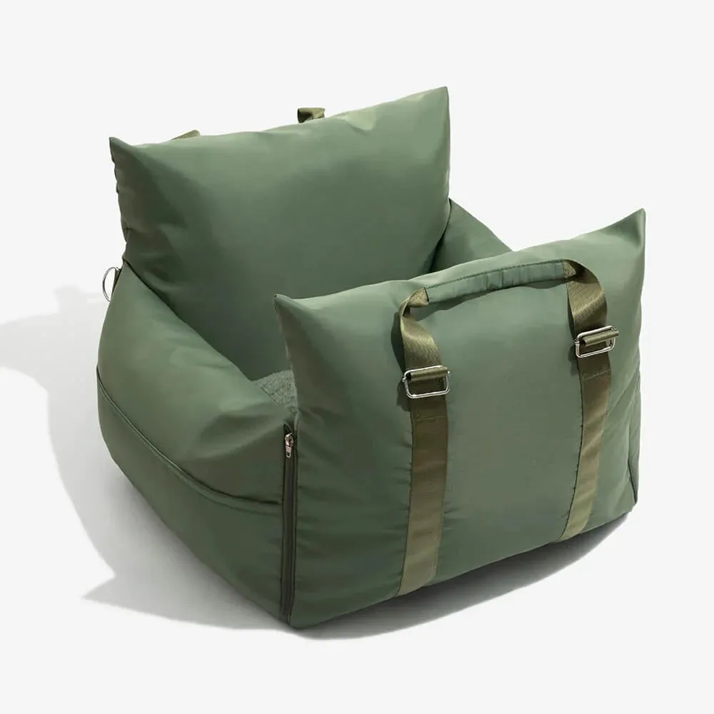 Waterproof Dog Car Seat Cover with Cushion
