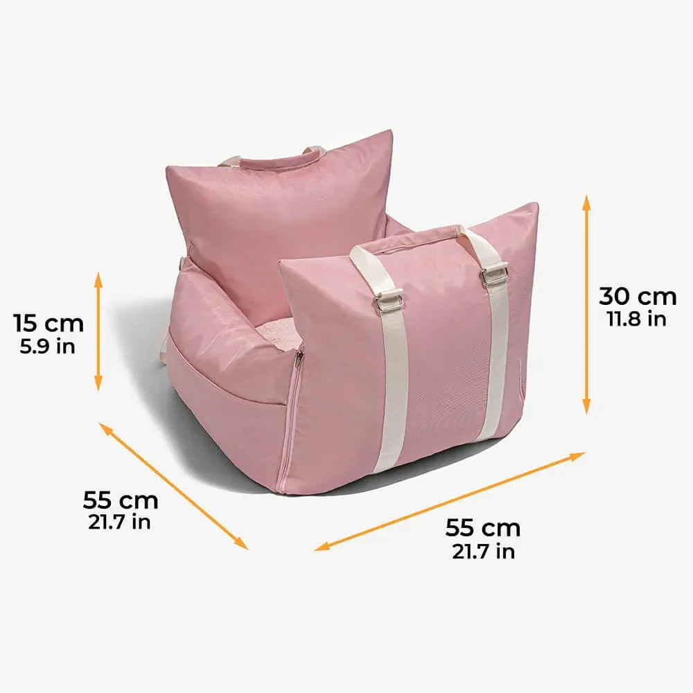 Waterproof Dog Car Seat Cover with Cushion
