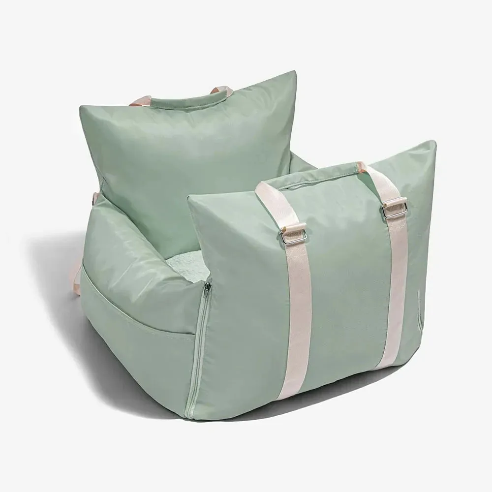 Waterproof Dog Car Seat Cover with Cushion